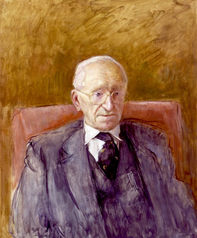 Friedrich Hayek by Rodrigo Moynihan, National Portrait Gallery, London