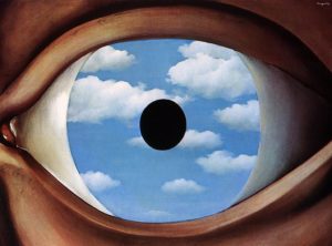 The False Mirror | René Magritte | 1928