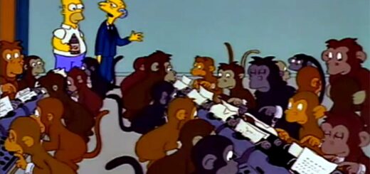 Infinite Monkey Theorem - Simpsons
